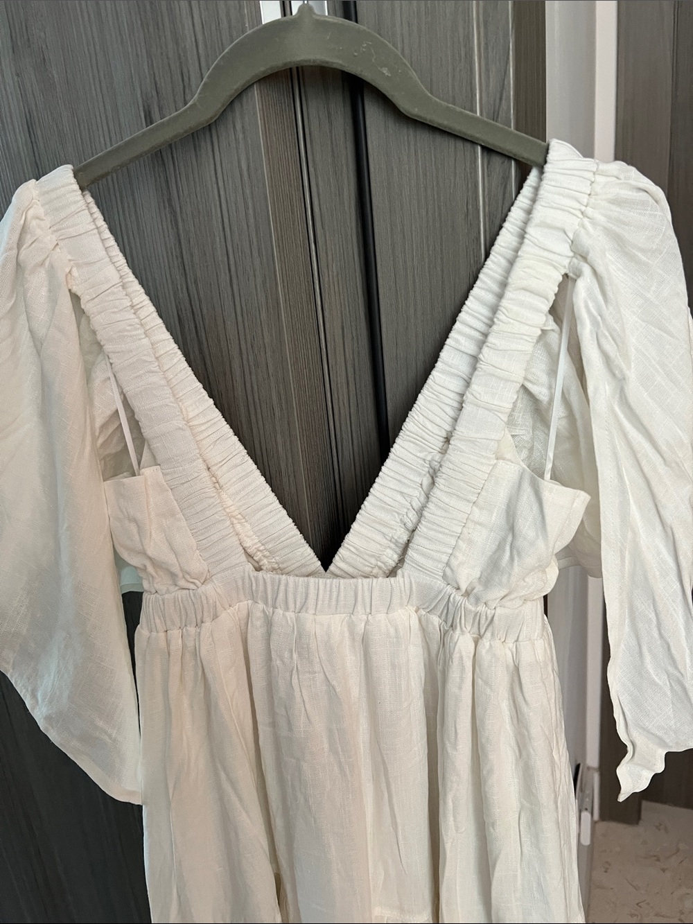 NWT REVOLVE Australia SHOWPO Lyrad empire waist textured maxi dress US 2 - Picture 11 of 12